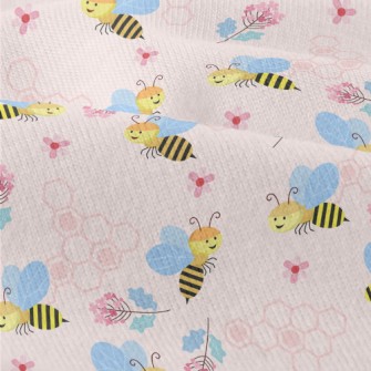 Bees And Flowers Modern Jersey