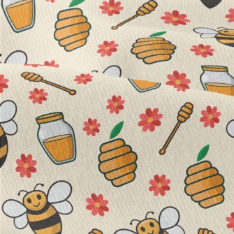 Sweet Honey And Bees Modern Jersey
