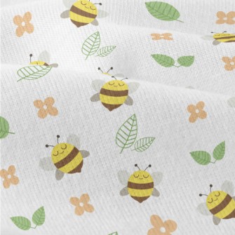 Flower Bees Modern Jersey