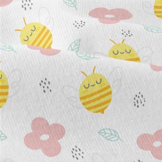 Bee And Flower Modern Jersey