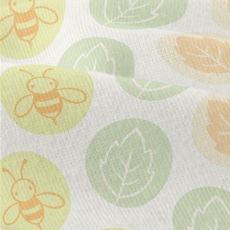 Bee And Leaves Modern Jersey