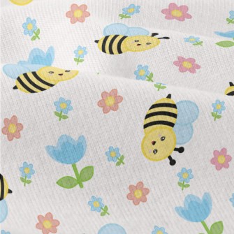 Bee And Flower Modern Jersey