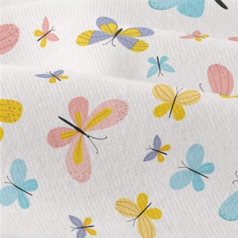 Colorful Butterflies Modern Jersey