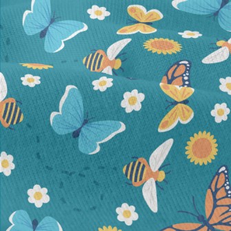 Colorful Butterflies Modern Jersey