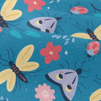 Insects And Flowers Modern Jersey