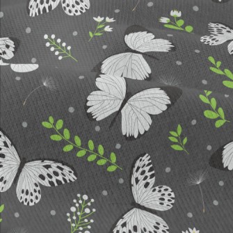 Small White Butterfly Modern Jersey