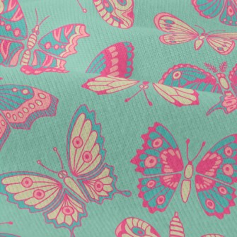 Pink Butterfly Modern Jersey