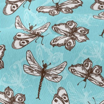 Butterflies And Dragonflies Modern Jersey