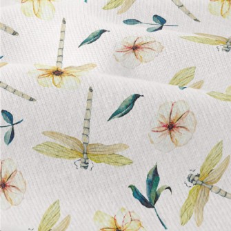 Flowers And Dragonflies Modern Jersey