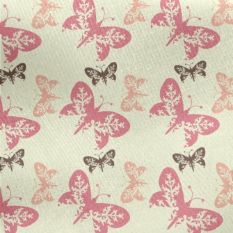 Butterfly Texture Jersey Backed Fleece