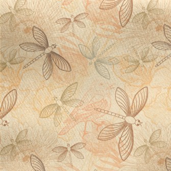 Dragonfly Family Jersey Backed Fleece