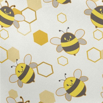 Honeycomb Bee Pongee