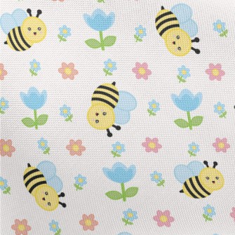 Tulips And Bees Pongee
