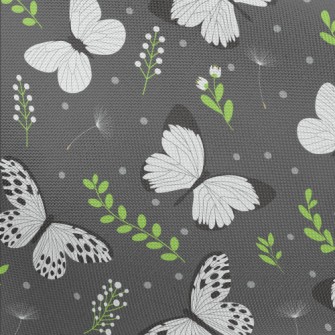 Small White Butterfly Pongee