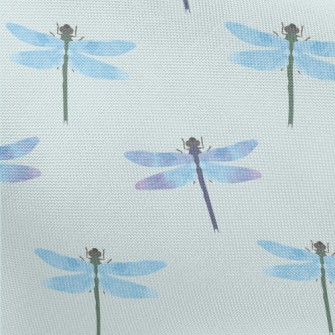 Blue Dragonfly Pongee