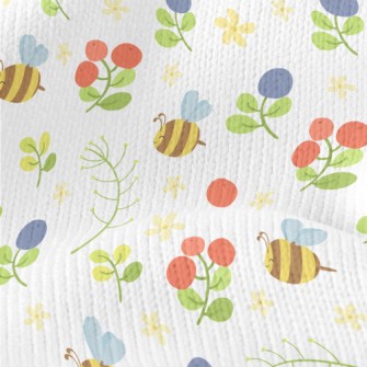 Bee And Fruit Stretch Jersey