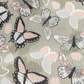 Colorful Butterfly Stretch Jersey