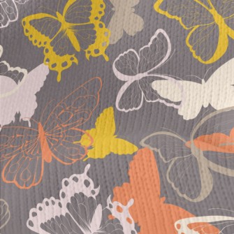 Brightly Colored Butterflies Stretch Jersey