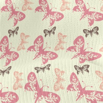 Butterfly Texture Stretch Jersey