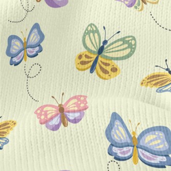 Colorful Butterfly Stretch Jersey
