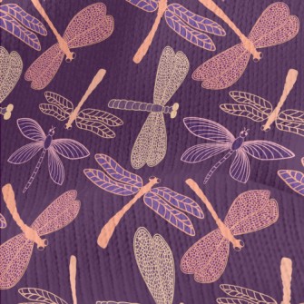 Purple Dragonfly Stretch Jersey