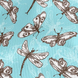 Butterflies And Dragonflies Stretch Jersey
