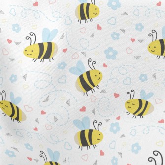 Leisurely Bee Lightweight Cotton Poplin