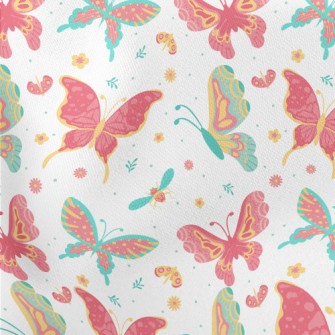 Beautiful Butterfly Lightweight Cotton Poplin