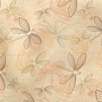 Dragonfly Family Lightweight Cotton Poplin