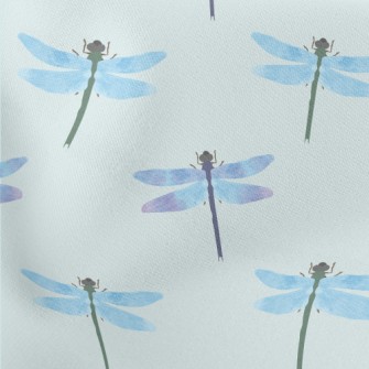 Blue Dragonfly Lightweight Cotton Poplin