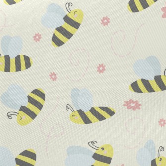 Happy Bee Midweight Cotton Poplin