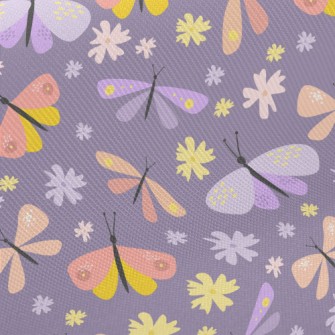 Butterflies And Dragonflies Midweight Cotton Poplin