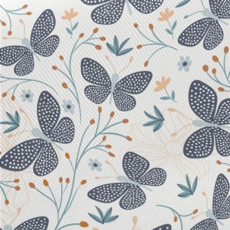 Beautiful Butterfly Midweight Cotton Poplin