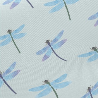 Blue Dragonfly Midweight Cotton Poplin