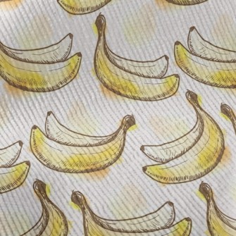 Hand Drawn Cute Banana Standard Corduroy