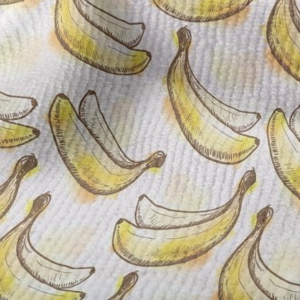 Hand Drawn Cute Banana Terry