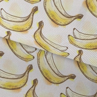Hand Drawn Cute Banana Waterproof Oxford