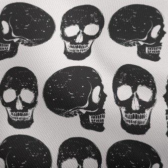 Black And White Skull Dobby