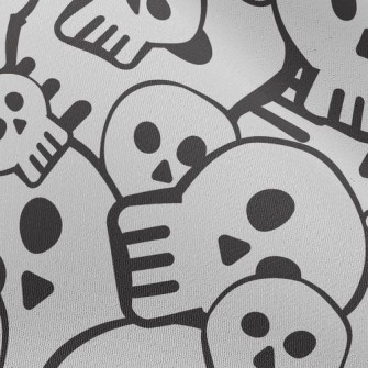 Funny Skull Chiffon