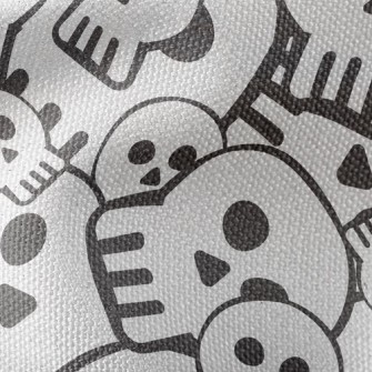 Funny Skull Waterproof Canvas