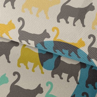Cat Puzzle Mosaic Waterproof Oxford