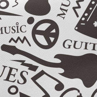Black Music Elements Twill