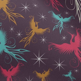 Phoenix Bird Chiffon