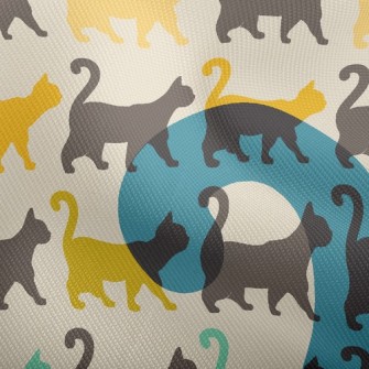 Cat Puzzle Mosaic Dobby