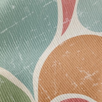 Vintage Abstract Illustration Standard Corduroy