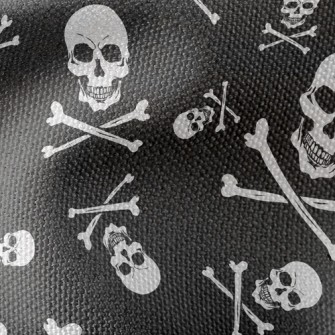 Skull Logo Waterproof Canvas