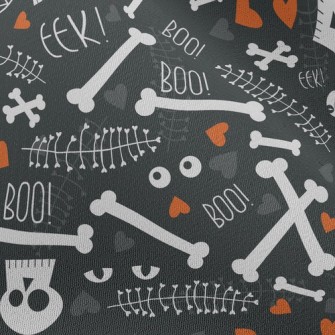 Bone Skeleton Chiffon