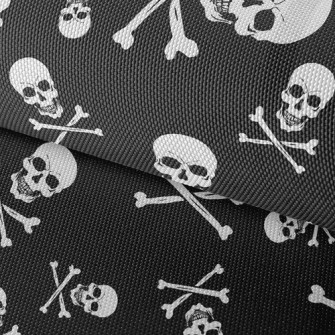 Skull Logo Waterproof Oxford