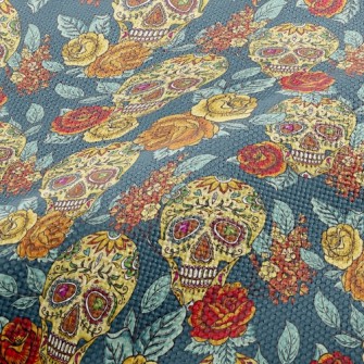 Painted Skull Performance Linen