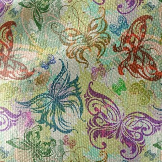 Gorgeous Color Butterfly Waterproof Canvas